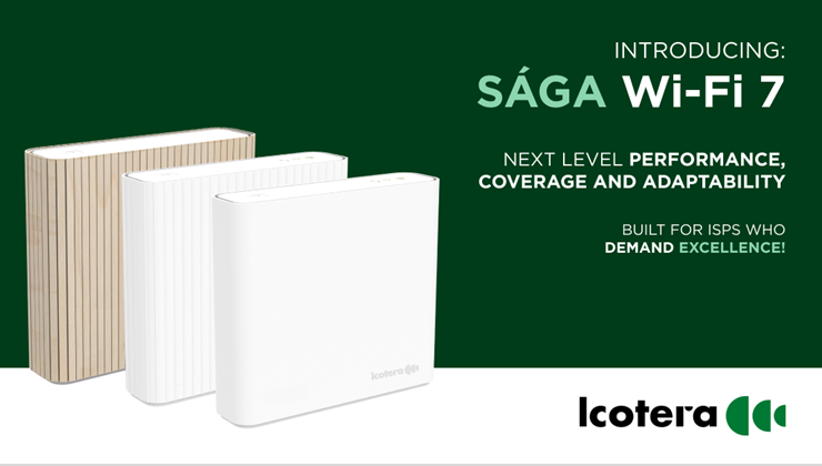 Introducing Sága - the Icotera Wi-Fi 7 portfolio