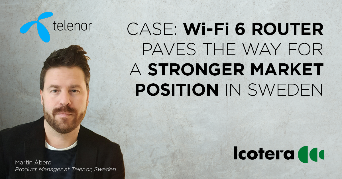 Wi-Fi 6 Router paves the way for a stronger market position in Sweden