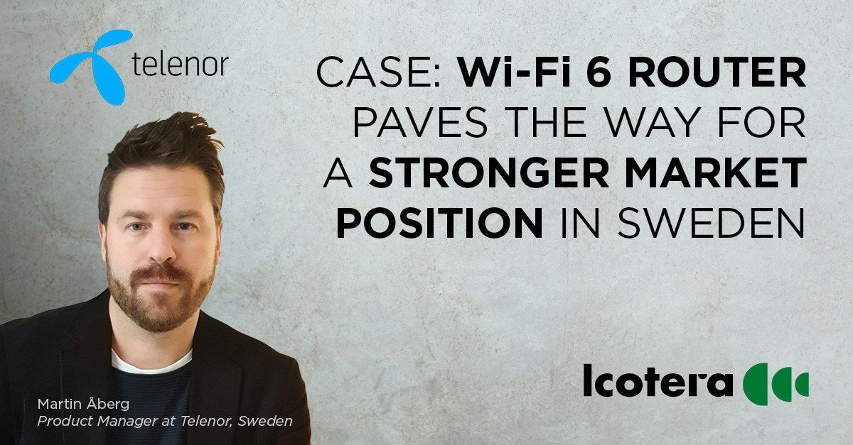 Wi-Fi 6 Router paves the way for a stronger market position in Sweden