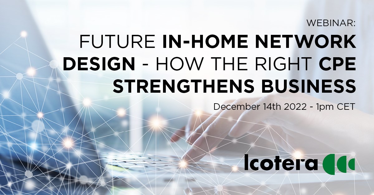 Webinar: Future in-home network design