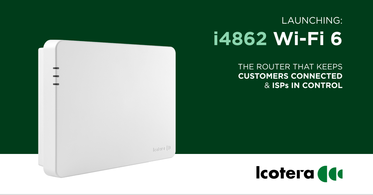 Wir stellen vor: i4862 – Der neue Wi-Fi 6-Router von Icotera